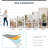 Glassless Large Mirror Shatterproof Unbreakable Wall Mirror for Gym, Dance Studio, Home Workout Room – 0.04mm Nano Film-619033340-619033331