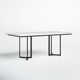 Wainwright 71'' Marble Dining Table
