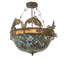 Catch of the Day Fishscale 4 - Light Semi Flush Mount-601017192