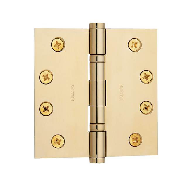 4" x 4" Lifetime Brass Ball Bearing Mortise Door Hinge