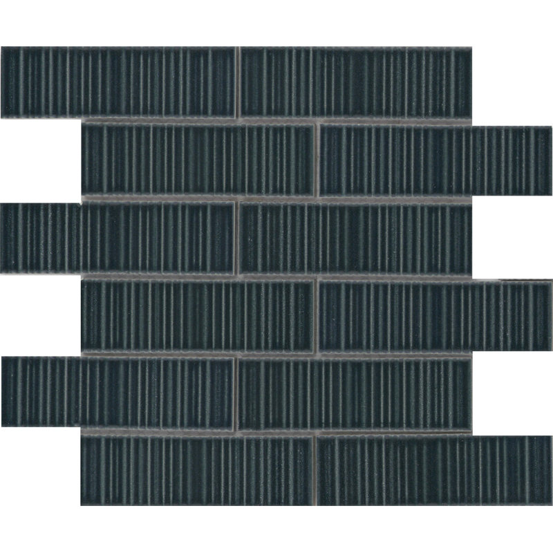 Ornami 11" x 12" Ceramic Mosaic Tile, Washi