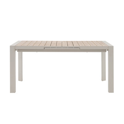 Outdoor Aluminum Patio Extendable Table