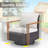Kelyse Wicker 5 - Person Patio Conversation Set with Cushions-55394674-55394673
