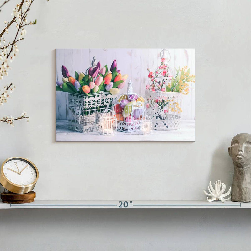 Easter Decor, 8" H x 12" W