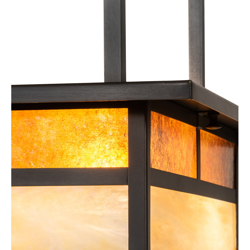 Hyde Park "T" Mission 2 - Light Semi Flush Mount