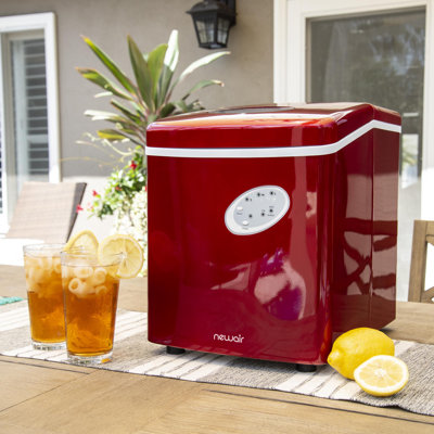 Machine à glaçons de comptoir Newair, 28 lb de glace par jour, 3 tailles de glace, pièces sans BPA