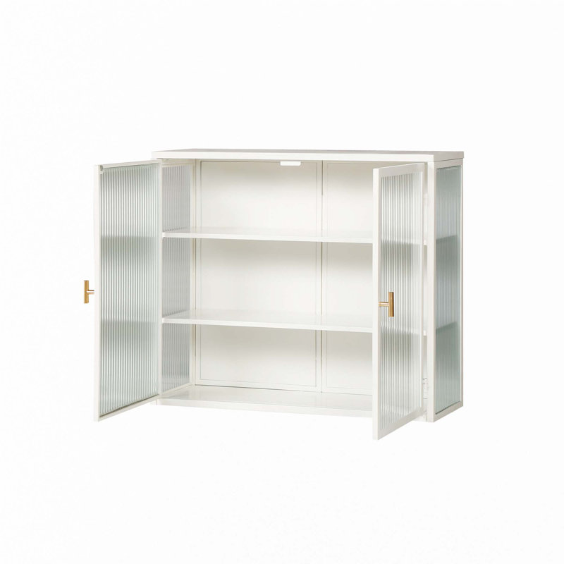 Armoire murale 27,56 po, Blanc