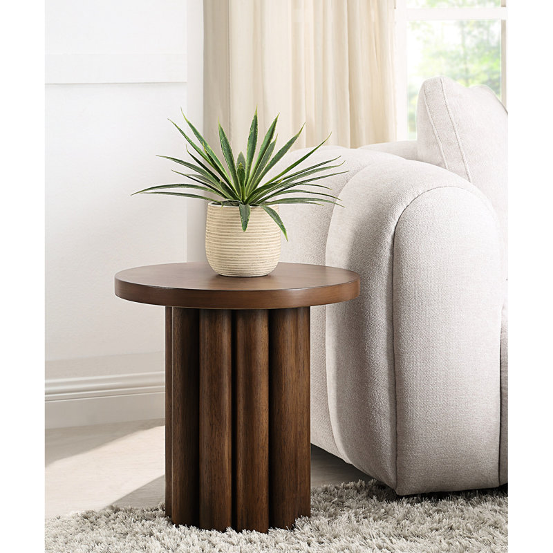 Table de bout polyvalente en bois synthétique de qualité avec dessus robuste