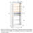  Closet System with 2 Hanging Rods-1382499660