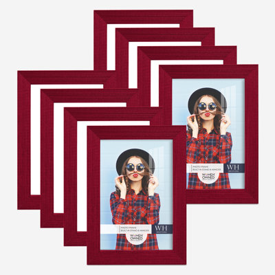 Wood Picture Frame - Set of 8