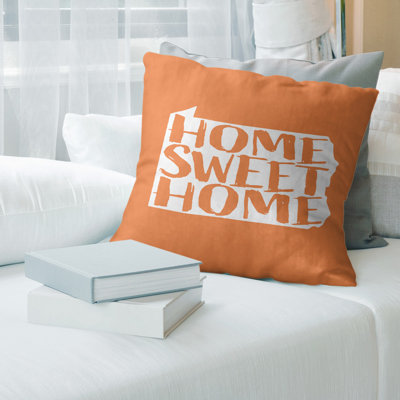 Housse de coussin en lin home