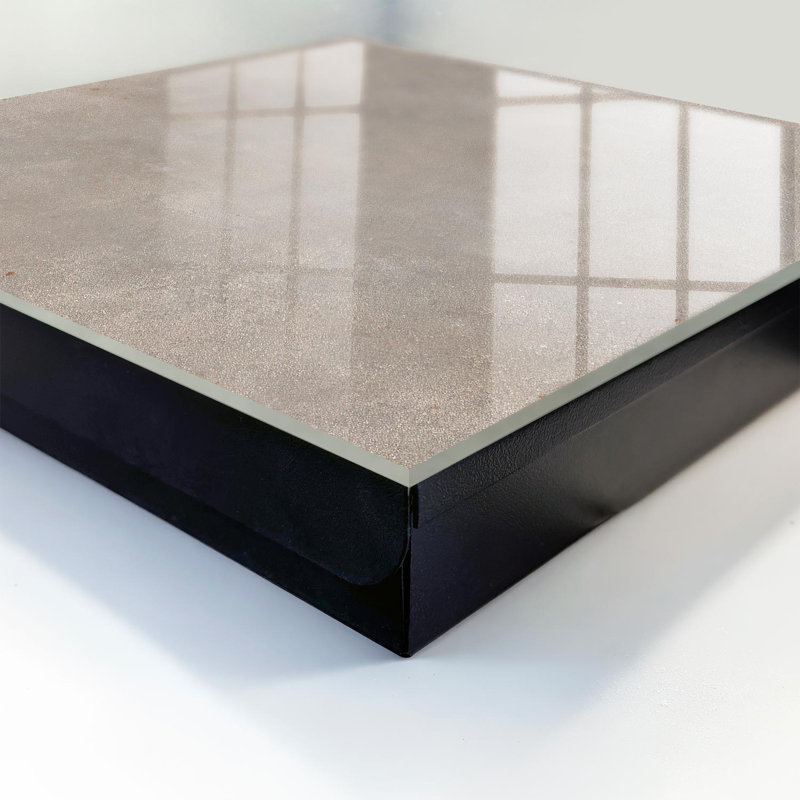 Key cabinet for home, Opens to the right, 30x30x5, Black, Texture in shades of gray, harmonious and elegant, 