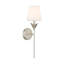 Applique murale argentée antique 6 po Bransbury-256393368