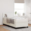 Upholstered Bed Frame with Mattress-1572963877