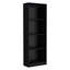 Ensemble de bibliothèque 3 pièces Lainor, 74 po de largeur avec 13 tablettes, ensemble de salon noir-1285148197