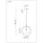 Dontario 1 - Light LED Single Pendant