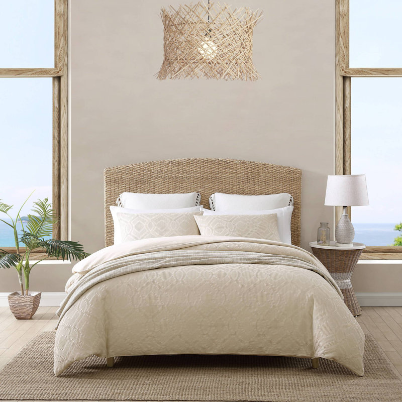 Comforter Set, King Comforter + 2 Kings Shams, Beige