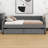 Upholstered Daybed With Two Drawers,Wood Slat Support-1979722014