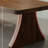Solid wood walnut dining table set