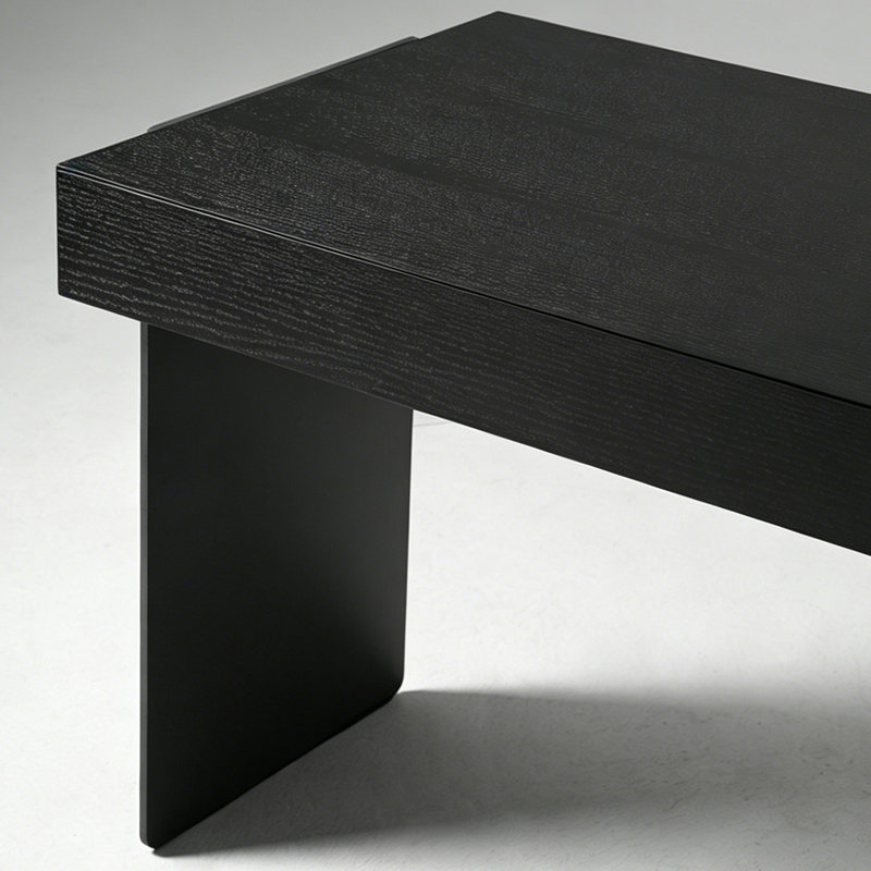 Bureau italien minimaliste, H 29,53 po x l 62,99 po x P 27,56 po