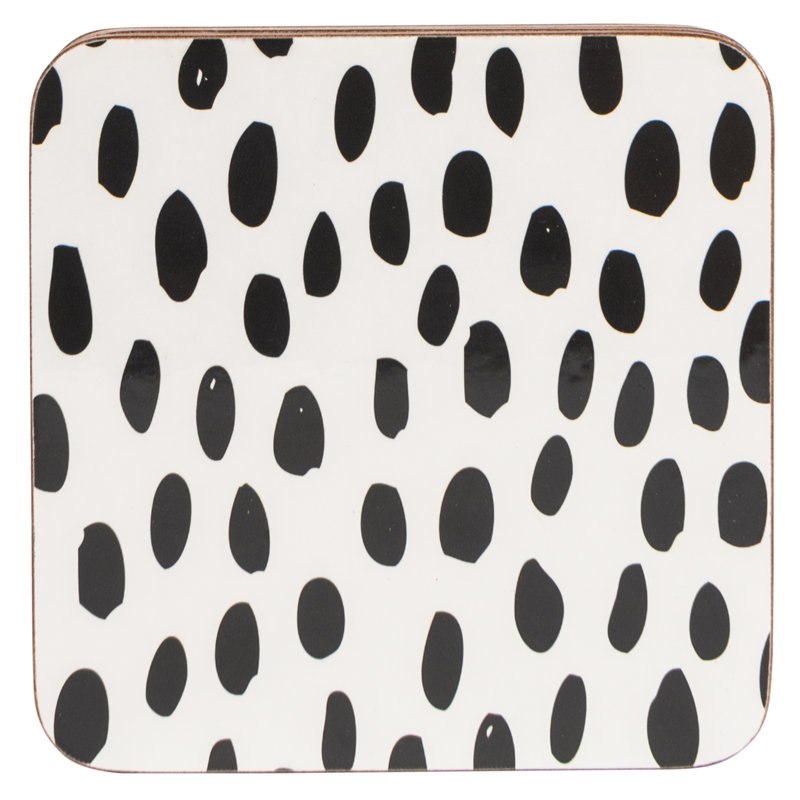 Cork Square 4 Piece Coaster Set