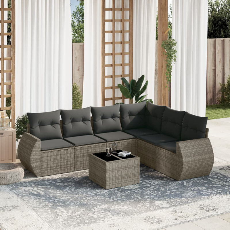 Ensemble de canapé de jardin Vidaxl