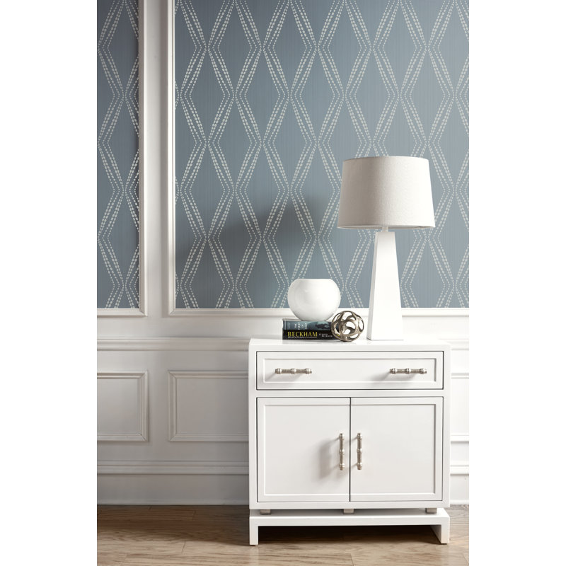 Atreau 10.05m x 53cm Wallpaper Roll, Blue