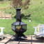 Fairburn  Steel Wood Burning Chiminea