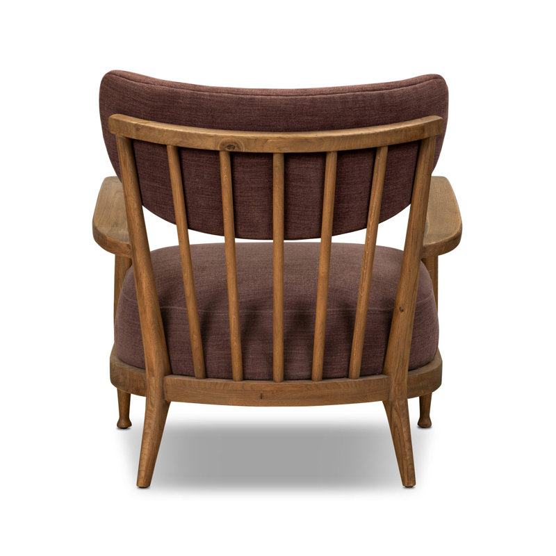 Marisol Chair-Desert Shearling, Laughlin Plum