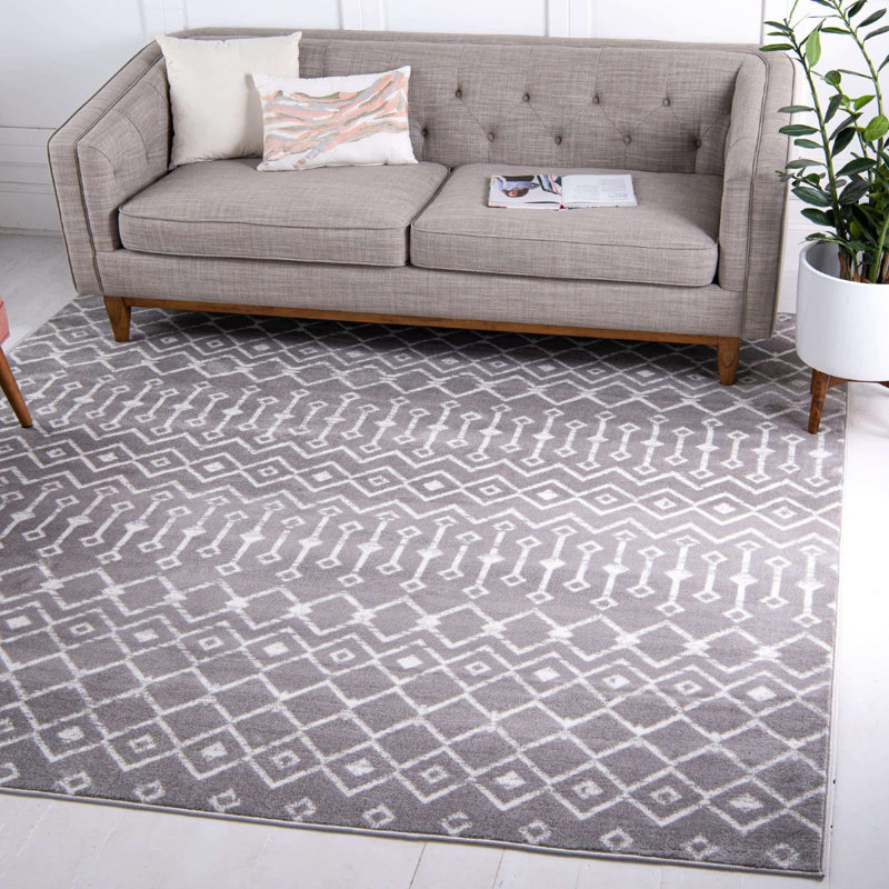 Aemtenan Abstract Indoor Rug, Square 8'