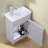 16" Modern Wall-Mounted Single Bathroom Vanity-1366417900