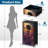 4 Drawer Dresser for Bedroom, Narrow Chest of Drawers, Wooden Top and Study Iron Frame 18"x37.5"-(WxH)-2134865484