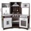 Corner Wooden Pretend Kids Play Kitchen Set