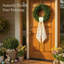 59" Long Easter Wreath Sash for Front Door, Elegant Spring Ribbon Decor with Heavy Drape, Wrinkle-Resistant and Washable