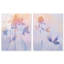 Lavender Shadows Set High-Gloss Frameless Acrylic Glass Wall Art Floral & Botanical Print by Oliver Gal, Ready to Hang, 16 x 20-2022104151-2022104175