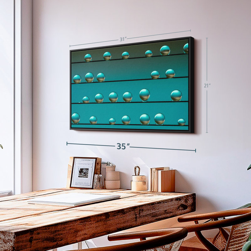 All Lined Up Canvas Print, 21" H x 31" W