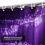 Rideau de douche transparent transparent, rideaux de douche pour la salle de bain avec 12 crochets-130010996