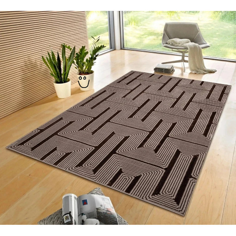 Modern Geometric Area Rug Abstract Textured Carpet For Living Room Bedroom Special Size Long Hallway Rug Floor Mats Small Door Mats