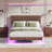Kawamoto Queen Solid Wood Platform Bed