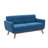 Carmencita 65" Linen Upholstered Square Arm Loveseat-966046580-995237776
