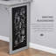 Bureau de bureau mural pliable avec tableau noir et tablette latérale pliable-2013353128
