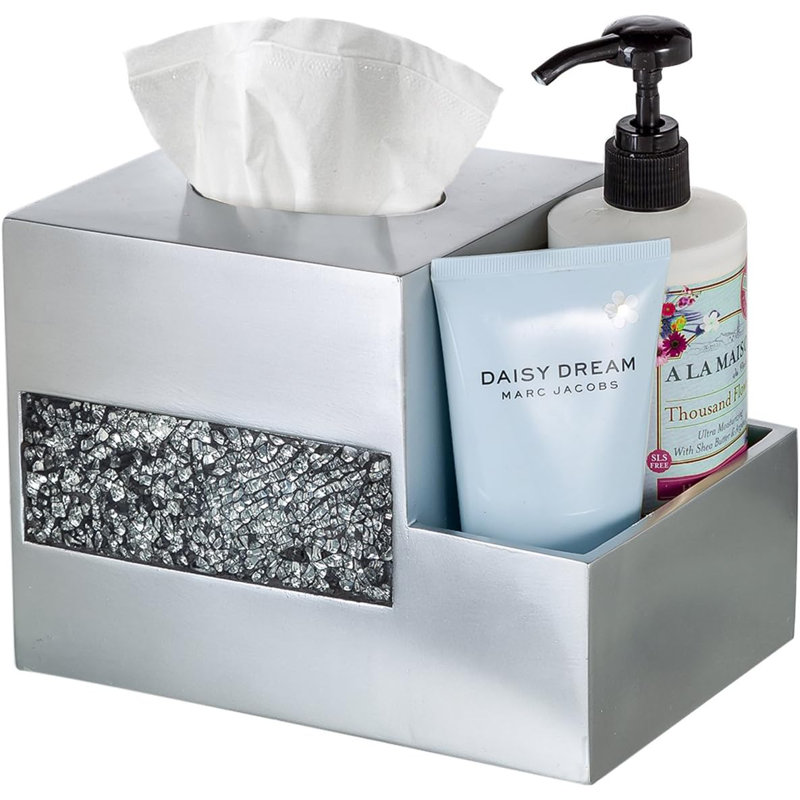 Tissue Box Cover & Organizer