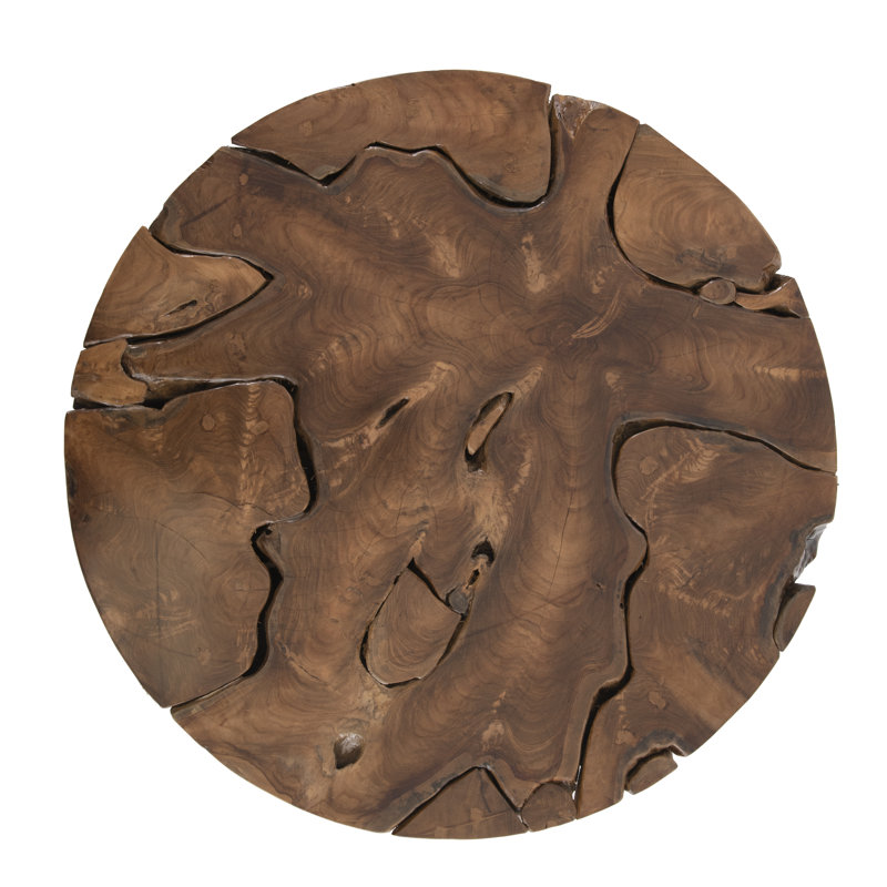 Teak Chunk Coffee Table
