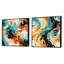Cleophas - Ensemble de 2 animaux guépards carrés-101850552-101850556