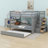 Bunk Bed with Trundle and Staircase-1999635933