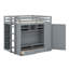 Loft Bed With Drawers, Shelves And Light-2104987560