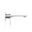 Parallel Wall-Mount Single-Handle Bathroom Sink Faucet-425684889