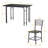 Jenyla 4 - Person Four Leg Dining Set