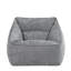 icon Natalia Borg Adults Bean Bag Armchair, Ready Filled Large Beanbag Natural Beige-2004981404-2004981405