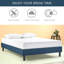 Base de lit plateforme moderne et élégante: support durable, design élégant et confort ultime-1840625033